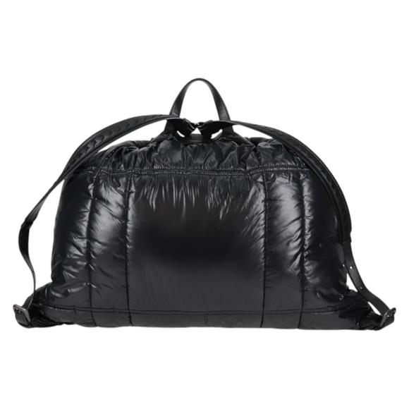 BOTTEGA VENETA INTRECCIATO Backpack Nylon Leather Black Auth 132539V main image 16